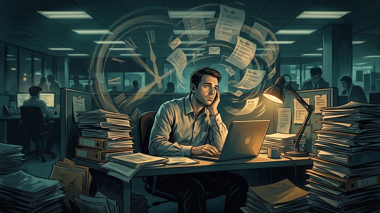 You're Losing 63 Workdays a Year — and 54 of Them You Were at Your Desk