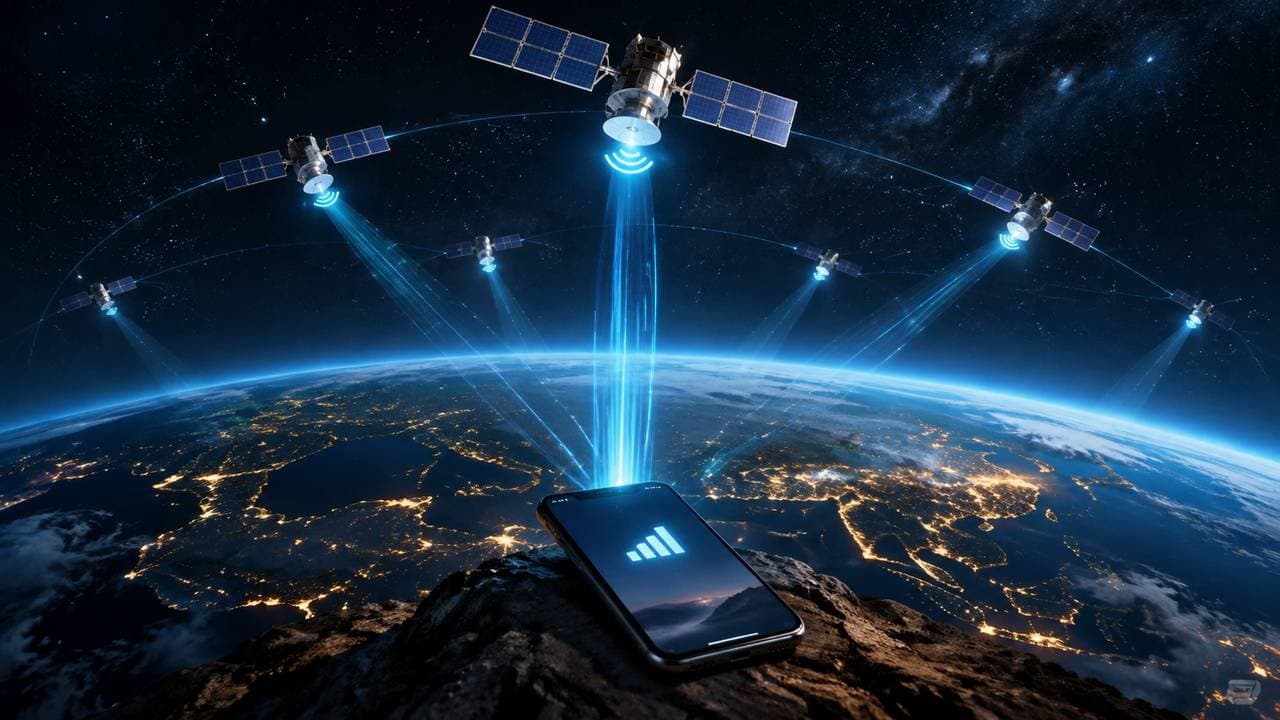 Bangladesh Got Satellite-to-Mobile Before India. Your 4G Phone Didn't Change — the Sky Did.