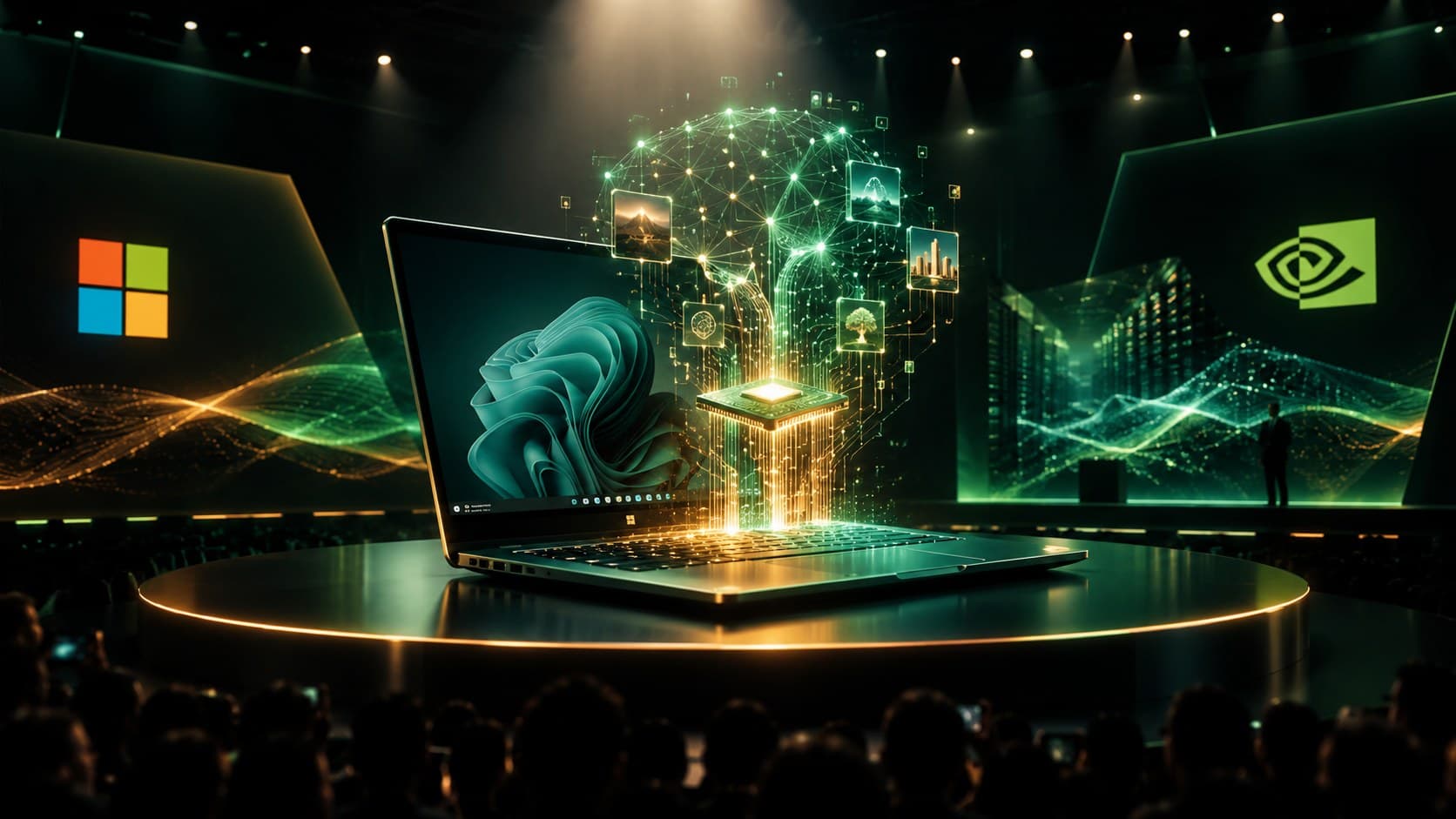 A Windows Laptop With 128GB of Unified Memory and a Petaflop of AI Compute Takes the Stage Tonight