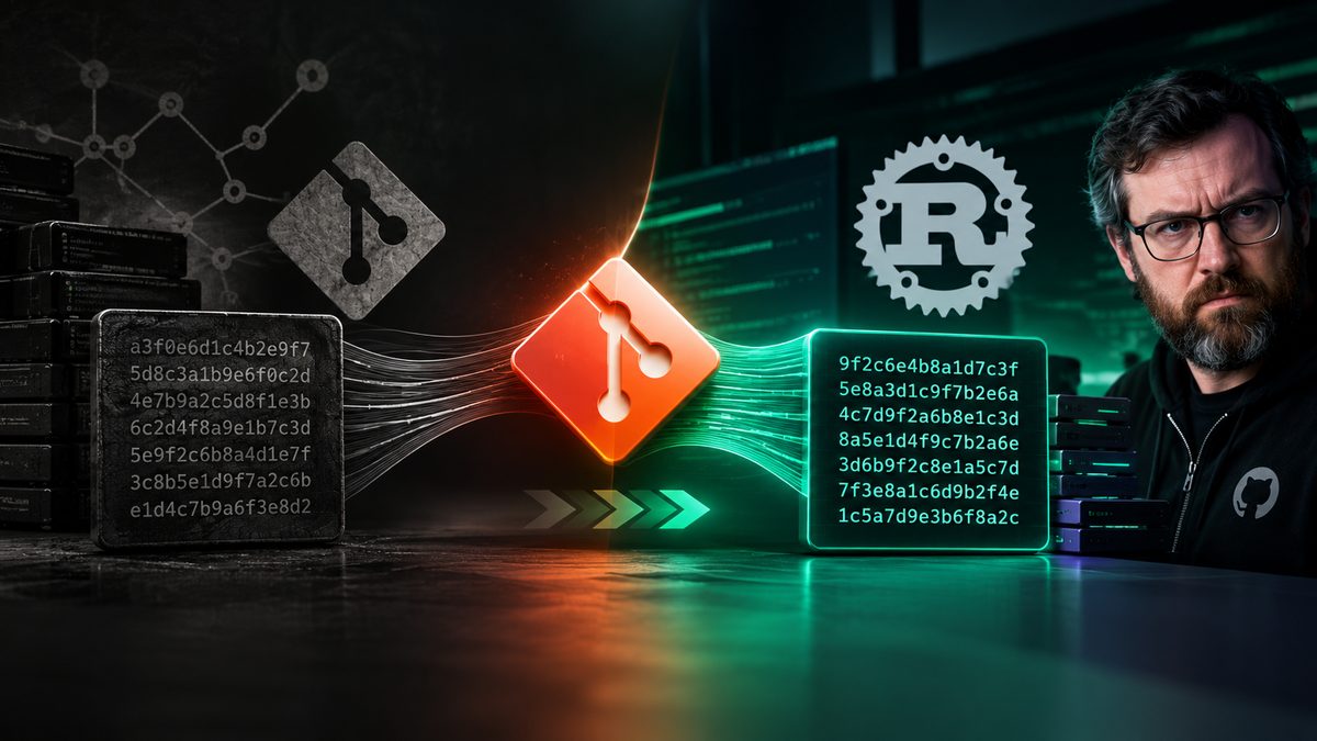 Git 3.0 Is Coming With SHA-256, a Rust Requirement — and One Very Angry GitHub Co-Founder